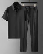 Conjunto de polo y pantalón Harvard - LOVRA DESIGN