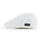 Gorra plana malla informal para hombre