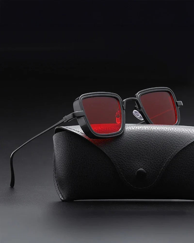 Gafas de sol cuadradas steampunk - LOVRA DESIGN
