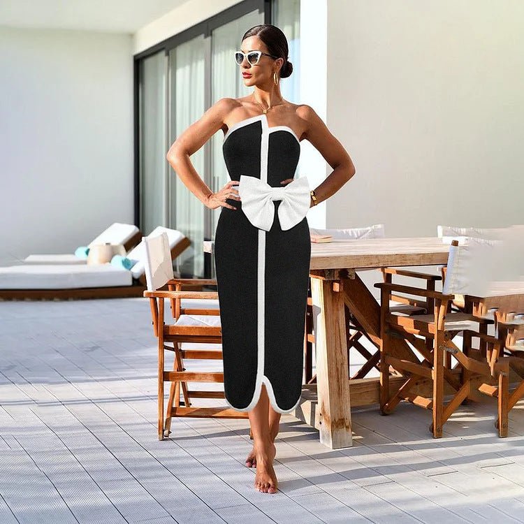 Set Bañador y falda MILAN NOIR - LOVRA DESIGN