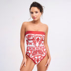 Seaside Rouge Swimsuit  - Red