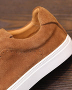 Zapatillas bajas de ante Osborne - Toscana - LOVRA DESIGN