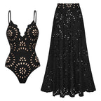 Conjunto de traje de baño Vyxen - Negro