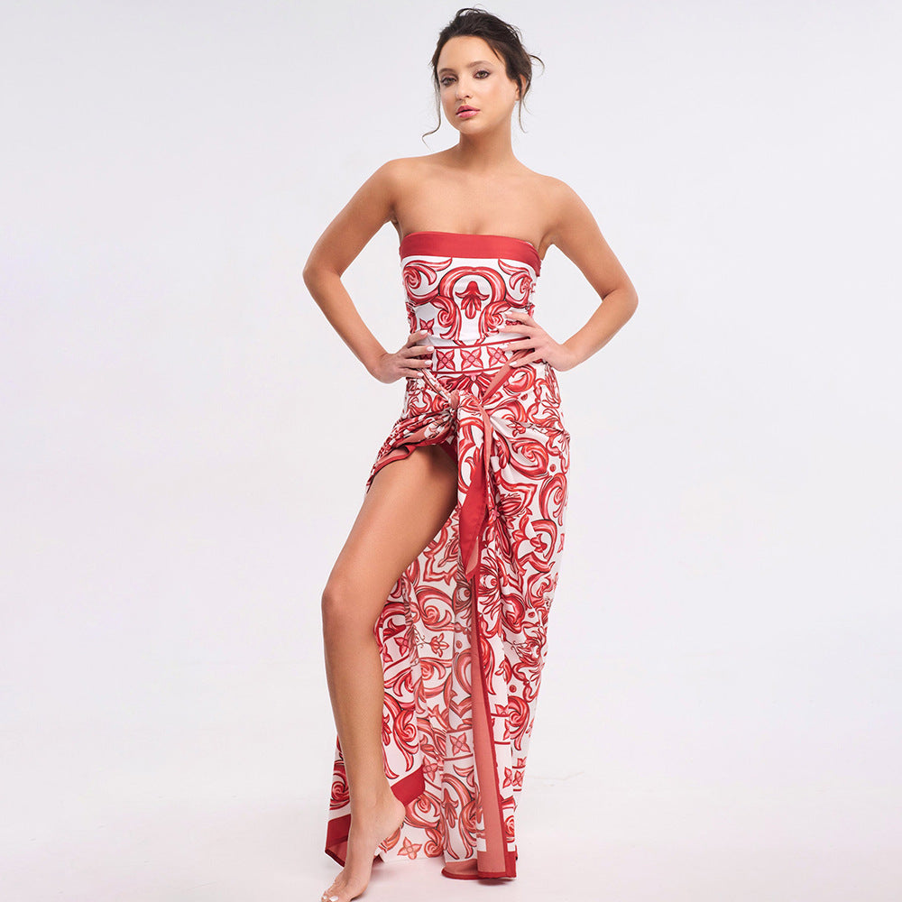 Conjunto de bañador Seaside Rouge
