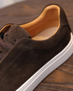 Zapatillas bajas de ante Osborne - Marrón - LOVRA DESIGN