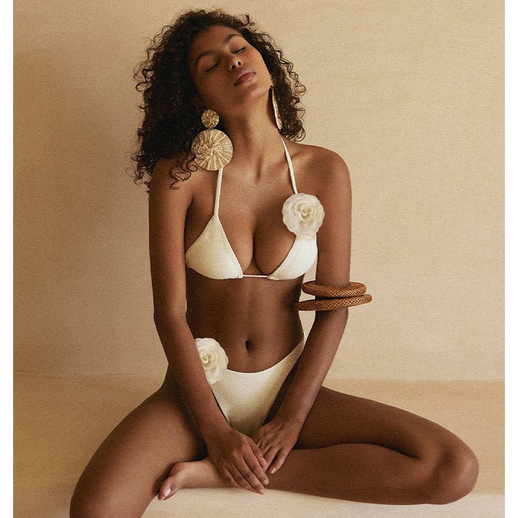 Denzo Bikini - White - LOVRA DESIGN