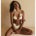 Denzo Bikini - White - LOVRA DESIGN
