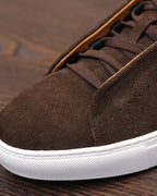 Zapatillas bajas de ante Osborne - Marrón - LOVRA DESIGN