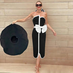 Set Bañador y falda MILAN NOIR - LOVRA DESIGN