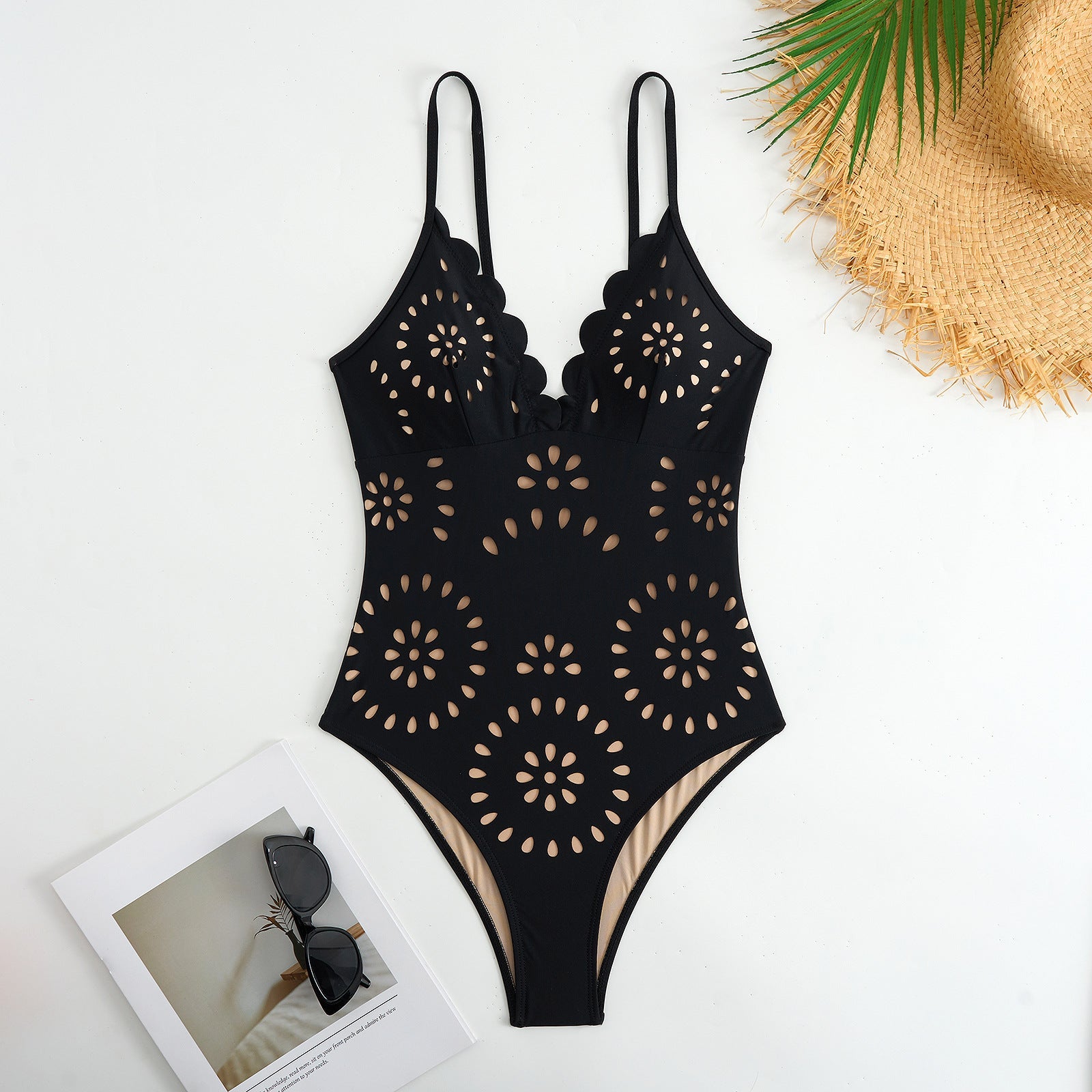 Conjunto de traje de baño Vyxen - Negro