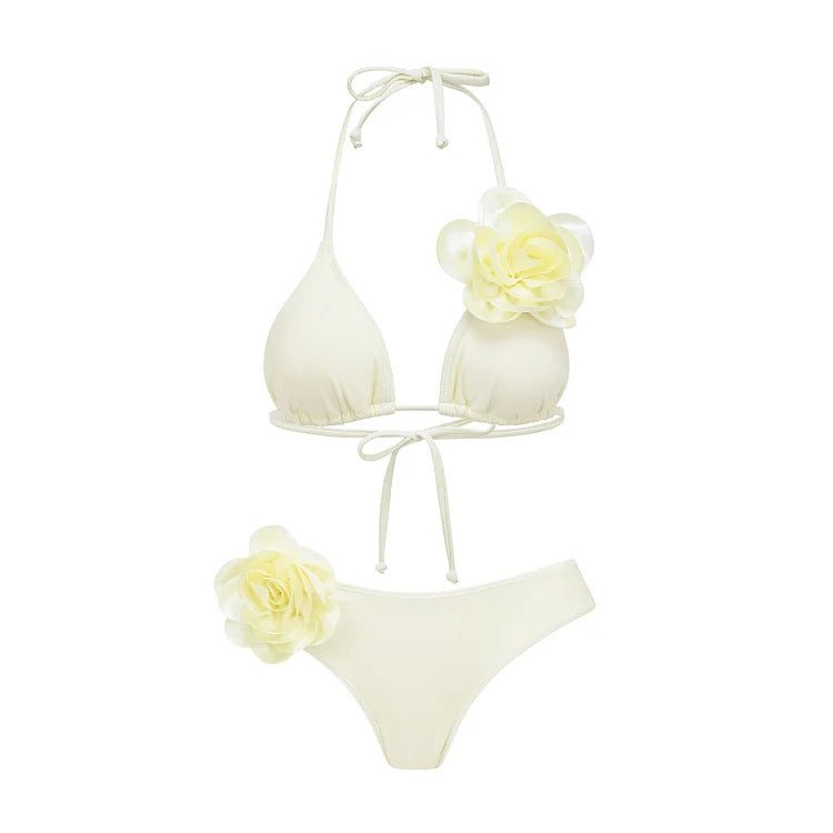 Denzo Bikini - White - LOVRA DESIGN
