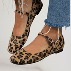 Bailarinas Leopardadas en Piel de Peluche - LOVRA DESIGN
