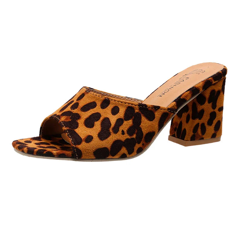 Leopard Lux-sandaler