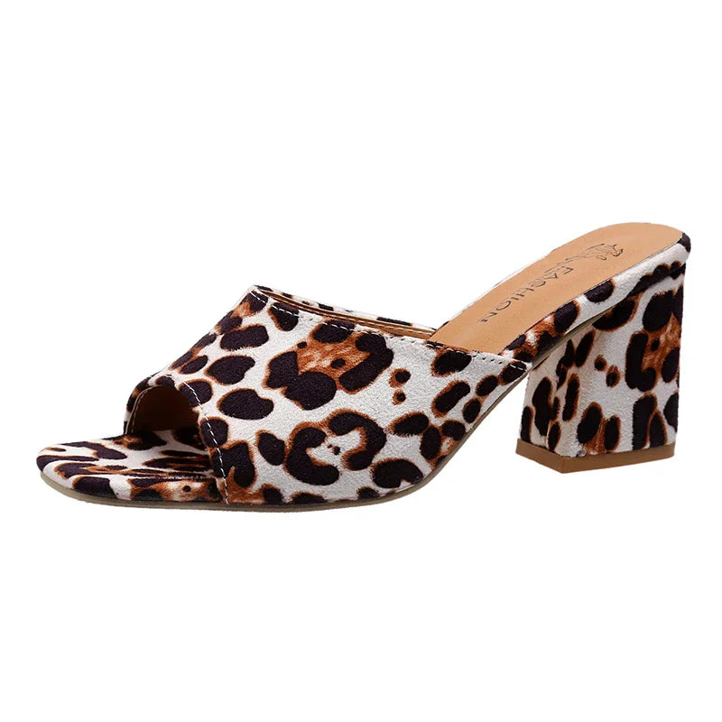 Leopard Lux-sandaler
