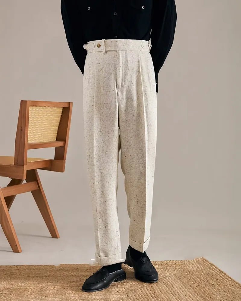 Pantalón de lino Atelier - LOVRA DESIGN