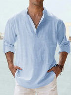 Korean Poplin Textured Summer Shirt