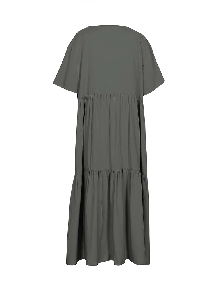 Vestido Maxi Elegance de Escote en V