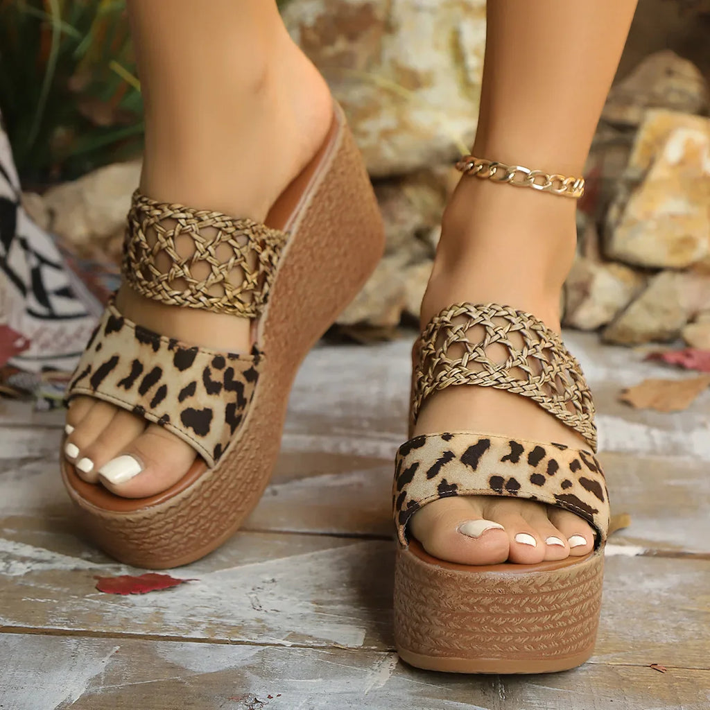 Sandalias de cuña Savanna