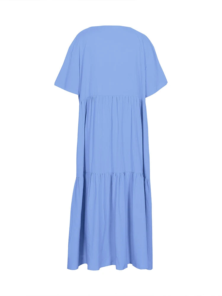Vestido Maxi Elegance de Escote en V