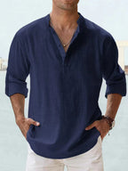 Korean Poplin Textured Summer Shirt
