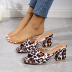 Leopard Lux-sandaler