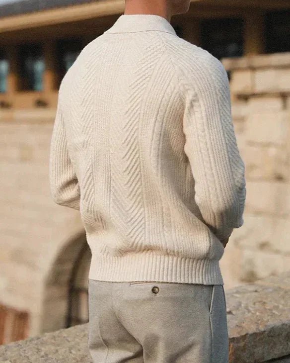 Polo de punto de ochos Laurent - LOVRA DESIGN
