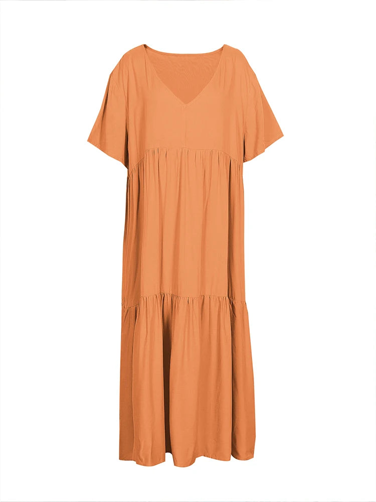Vestido Maxi Elegance de Escote en V