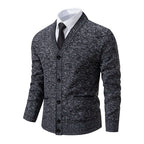 Pull en maille à col en V