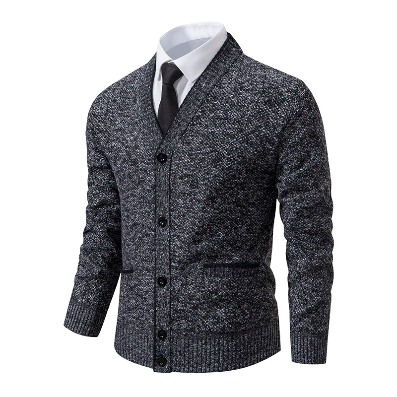 Pull en maille à col en V