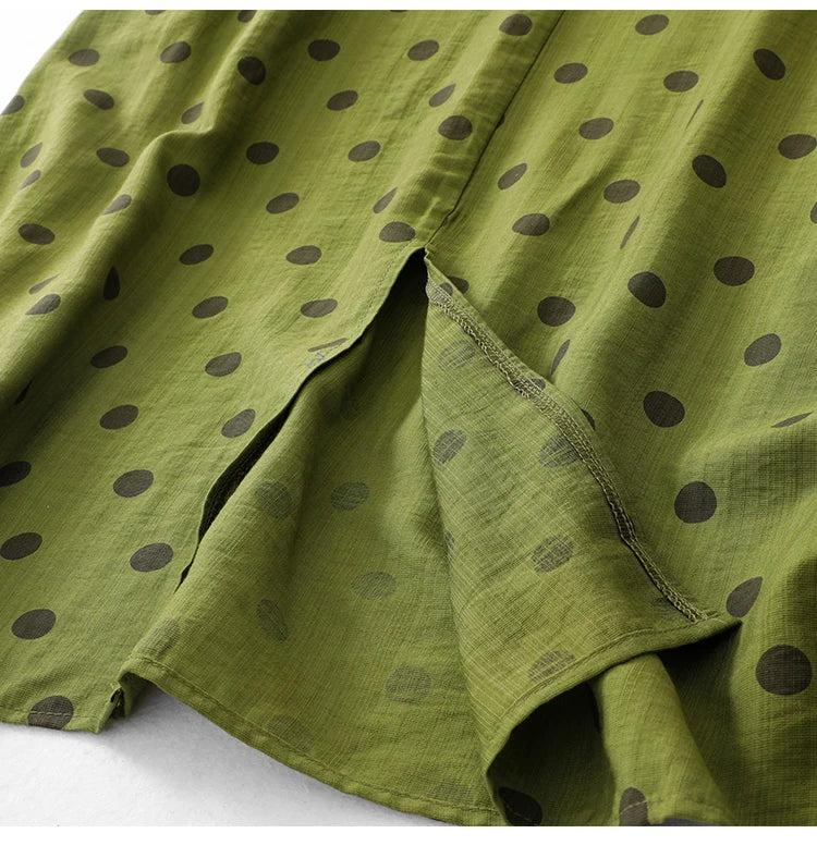 Vestido Midi Lino Luna