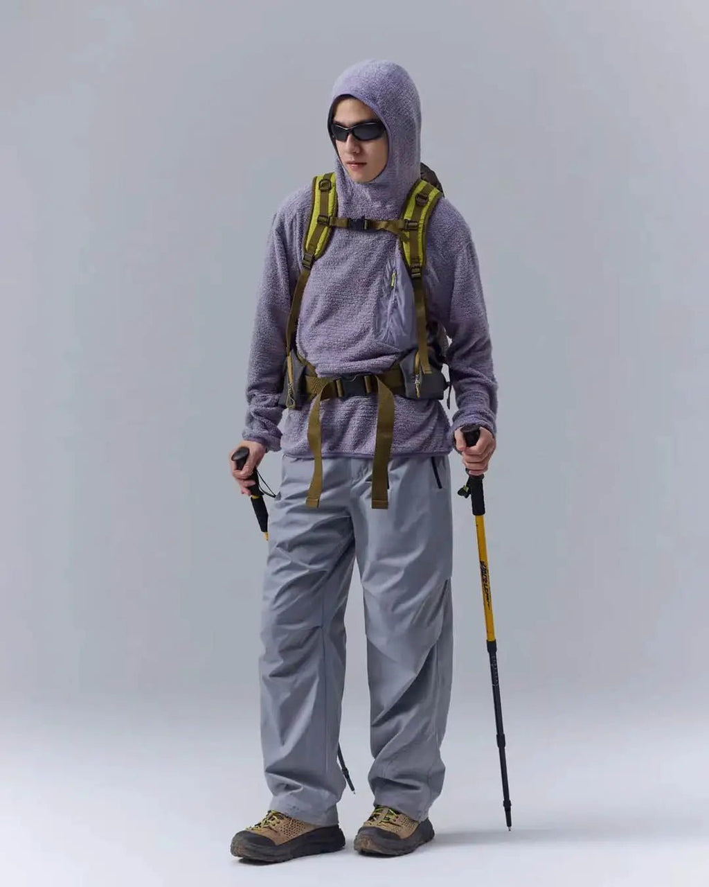 Sudadera técnica polar con capucha - LOVRA DESIGN