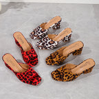 Leopard Lux-sandaler