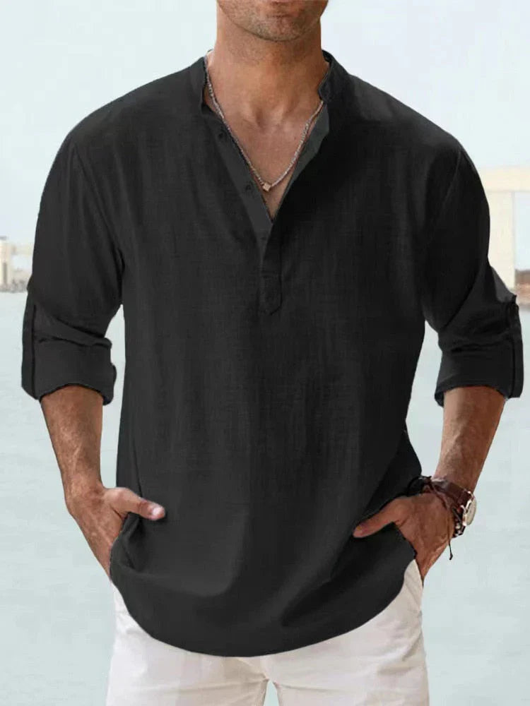 Korean Poplin Textured Summer Shirt