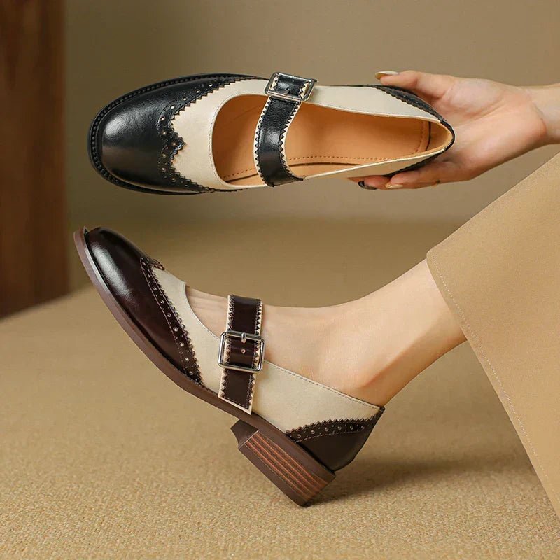 Zapatos Mary Jane de Piel - LOVRA DESIGN