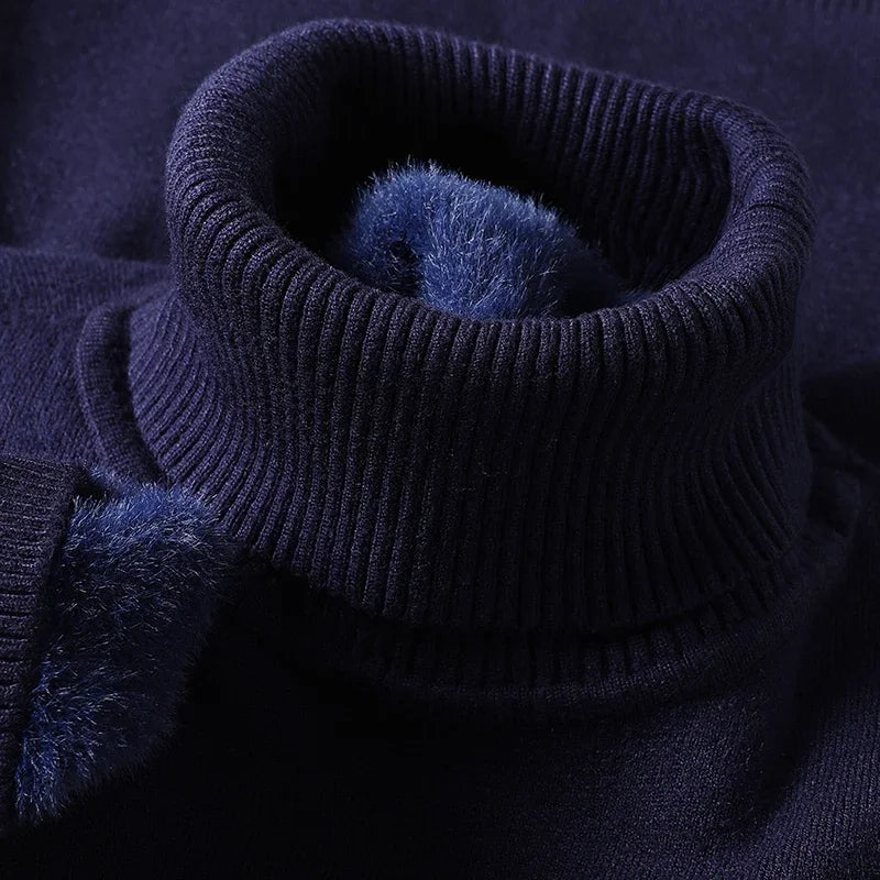Maglione a Collo Alto Classico