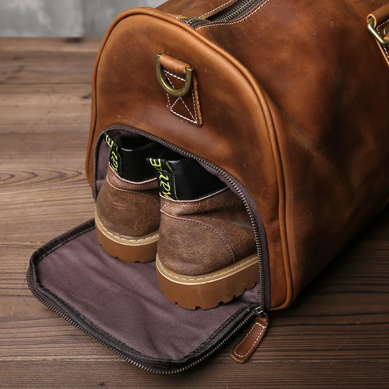Bolso de Viaje SARTORI Heritage Crazy Horse Leather