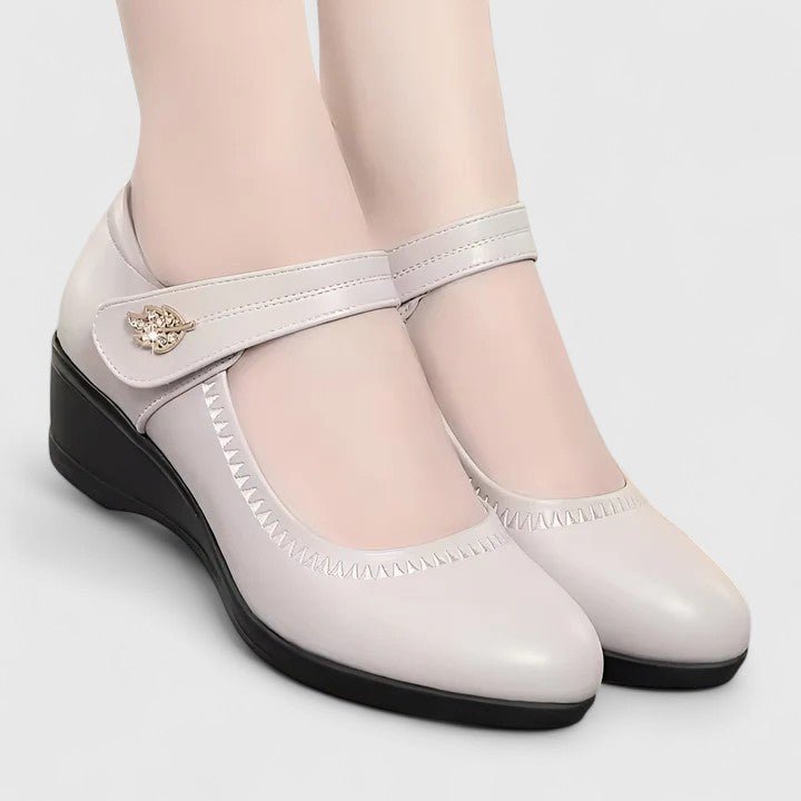 Merceditas de Cuña con Velcro - LOVRA DESIGN