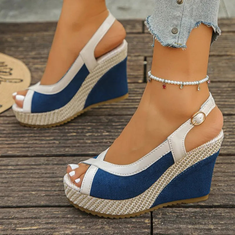 Elise Wedge Sandal