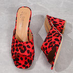Leopard Lux-sandaler