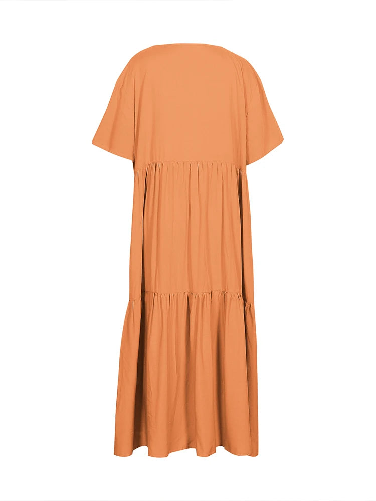 Vestido Maxi Elegance de Escote en V