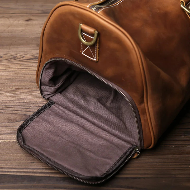 Bolso de Viaje SARTORI Heritage Crazy Horse Leather