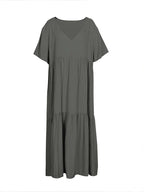 Vestido Maxi Elegance de Escote en V