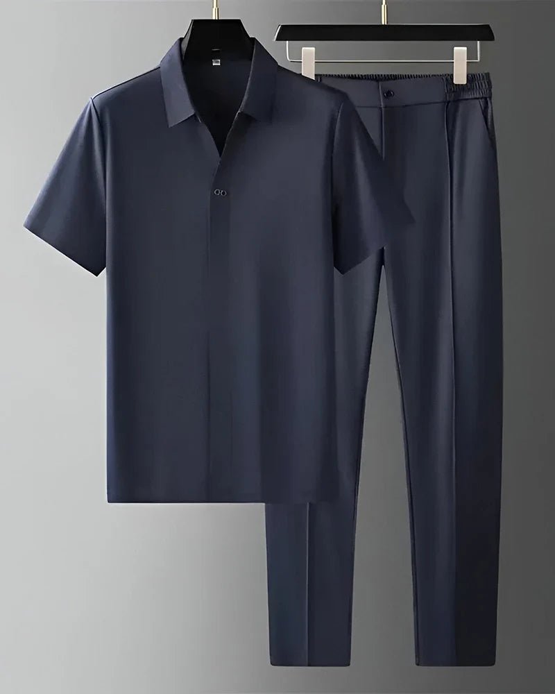 Conjunto de polo y pantalón Harvard - LOVRA DESIGN