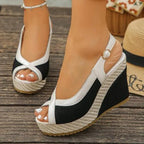 Elise Wedge Sandal