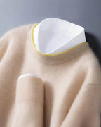 Jersey de cachemira de cuello redondo Essential - LOVRA DESIGN