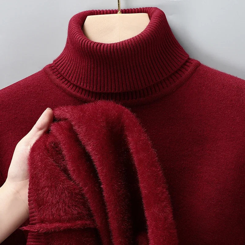Maglione a Collo Alto Classico