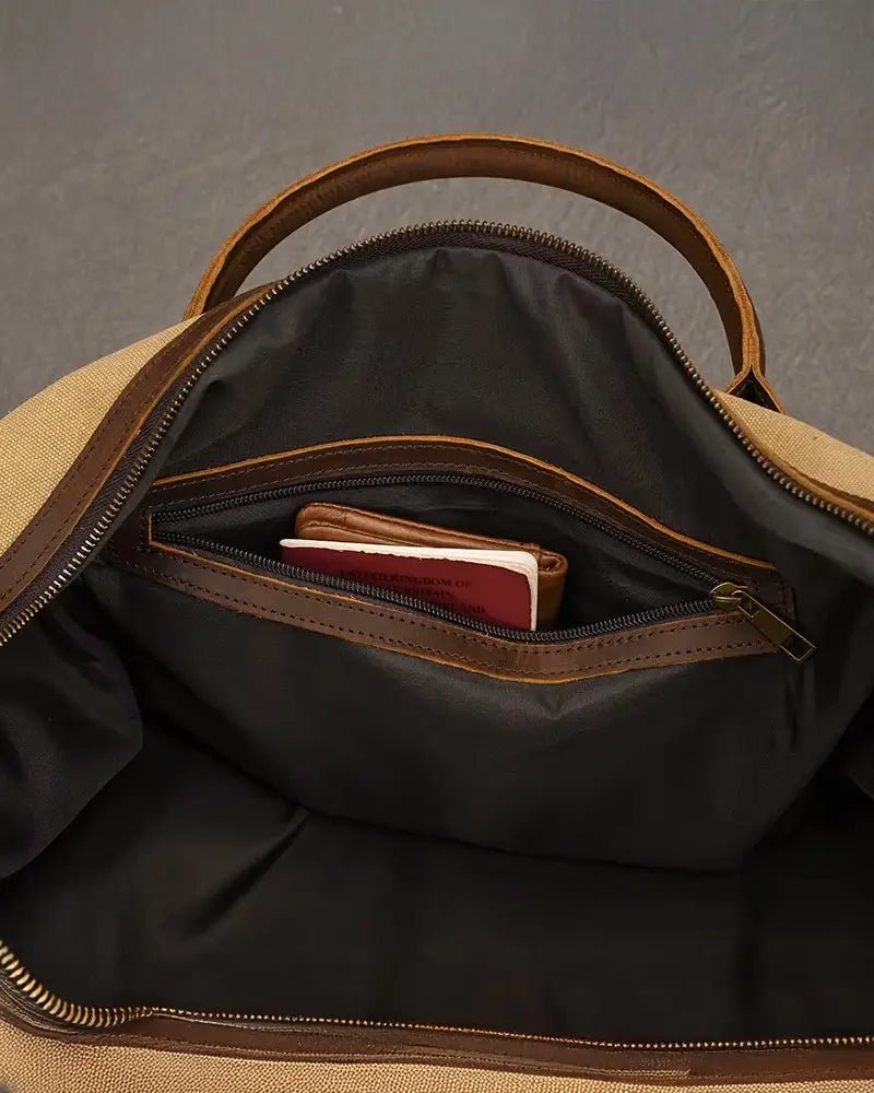 Bolsa de viaje de piel Hampton - LOVRA DESIGN