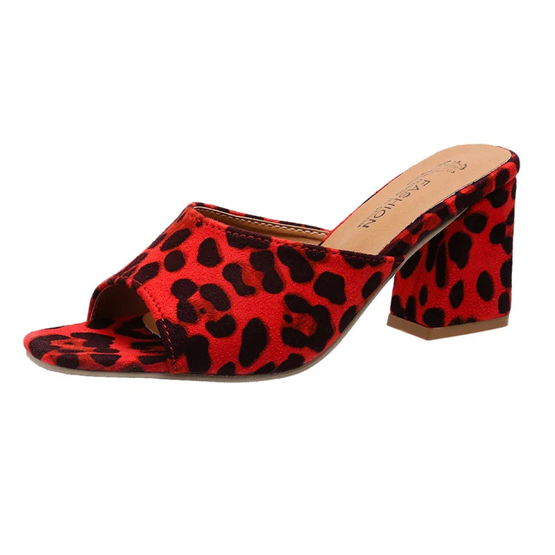 Leopard Lux-sandaler