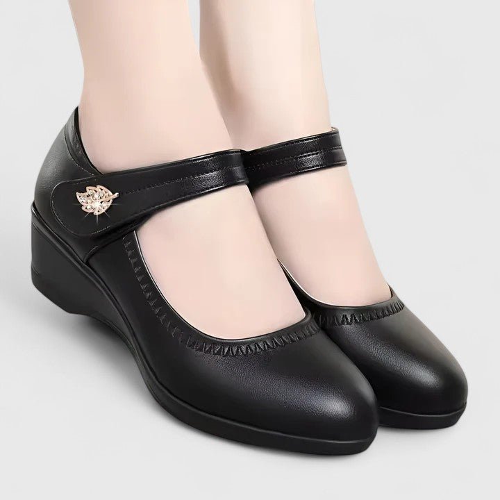 Merceditas de Cuña con Velcro - LOVRA DESIGN