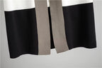 Stickat set i 3 delar i neutrala toner